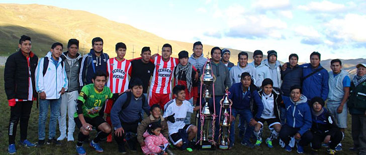 Unión Pucará campeón distrital de la Copa Perú